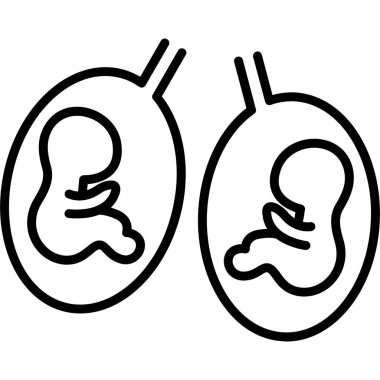 Çizgi film simgesinin vektör çizimi