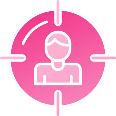 Bir kadının vektör illüstrasyonu