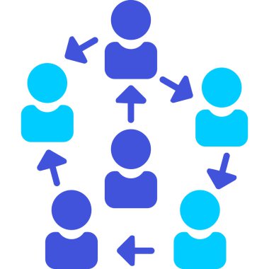 Grup simge vektör çizim