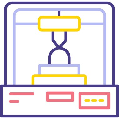 Tarayıcı. Web simgesi basit illüstrasyon