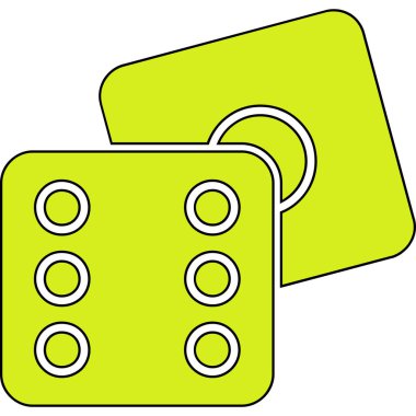 Kartı simgesi. Vektör çizim