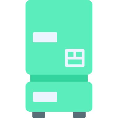 Ofis. Web simgesi basit illüstrasyon