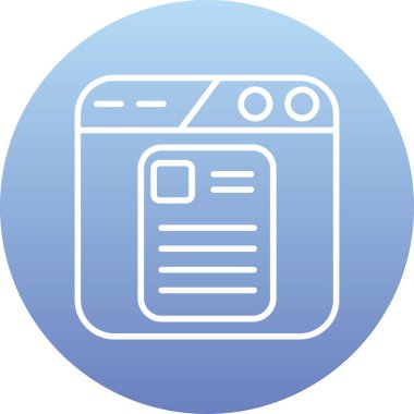 Mutfak makinesi simgesinin vektör illüstrasyonu