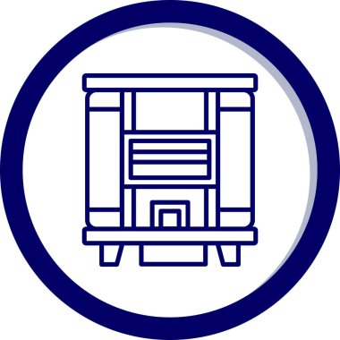 Modern b 'nin vektör illüstrasyonu eksik simgesi