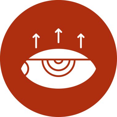 Gözün vektör çizimi