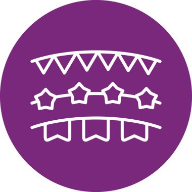 Modern b 'nin vektör illüstrasyonunda yiyecek ikonu yok