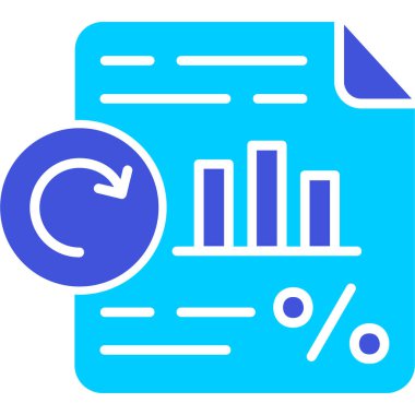 grafik ikonu vektör illüstrasyonu