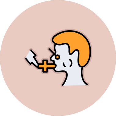 İnsan simgesinin vektör illüstrasyonu