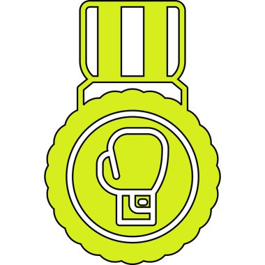 Yeşil alarmlı saatin vektörü