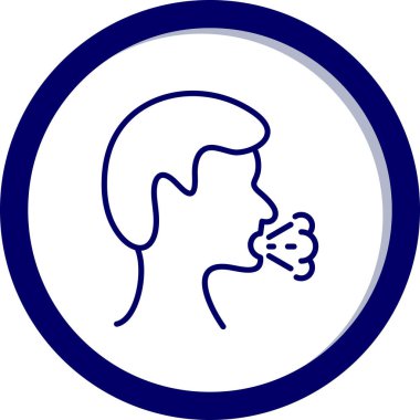 Sigara içen bir adam.