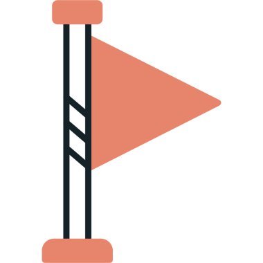 Yol tabelası. Web simgesi basit tasarım