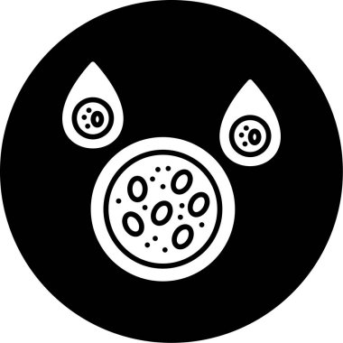 vektör köpek simgesi çizimi