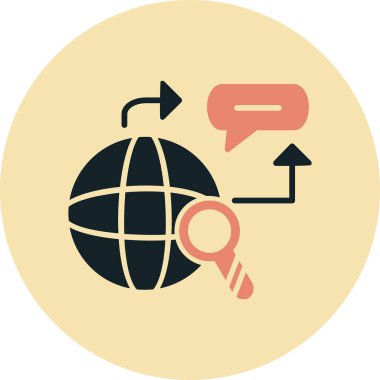 genel ağ vektör simgesi düzenlenebilir