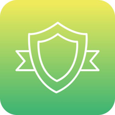 Rozet simgesi soyut arkaplanda izole edildi