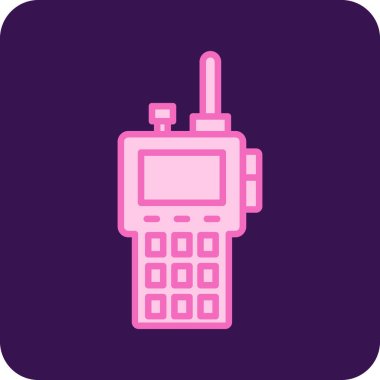 vektör telefon. düz simge illüstrasyonu.