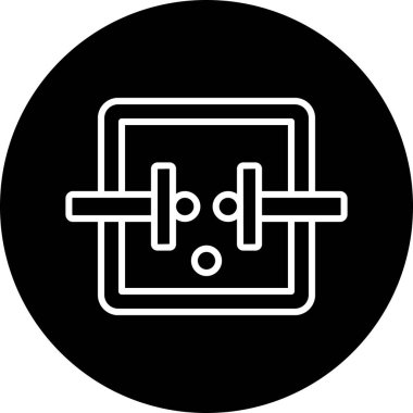 barkod simgesi vektör illüstrasyonu