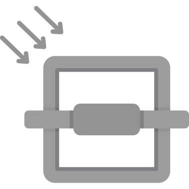 Modern b 'nin vektör illüstrasyonu eksik simgesi