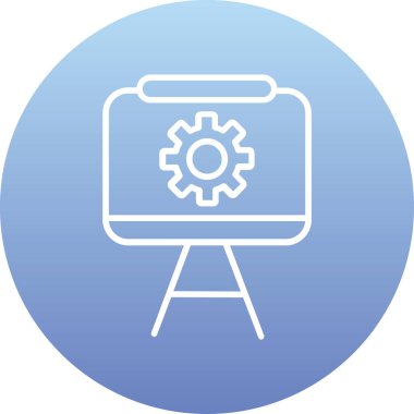 dişli vektör simgesi