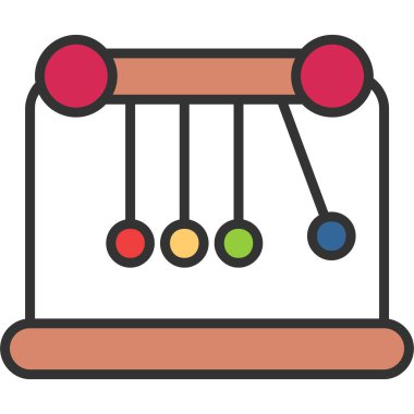 Bir baküs simgesinin vektör illüstrasyonu