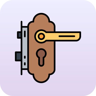 Anahtar simgesinin vektör illüstrasyonu