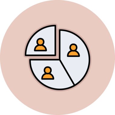 Grup insanlar vektör simgesi