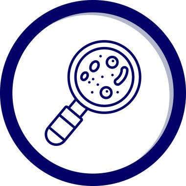 Büyüteç. Basit simge