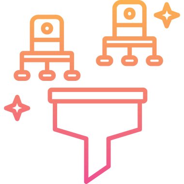 Modern gaz yoksunluğunun vektör illüstrasyonu