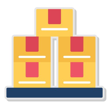 bina inşaat simgesi düz biçimli