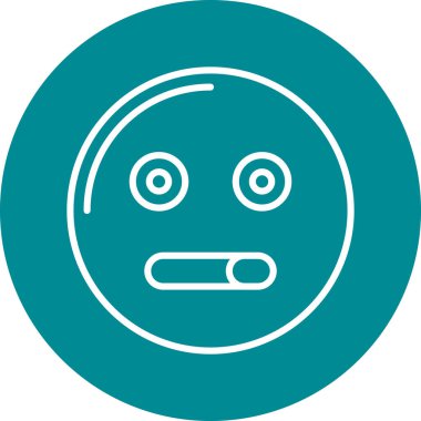 emoji simgesinin vektör illüstrasyonu