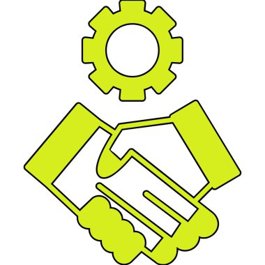 Bir dişlinin vektör illüstrasyonu