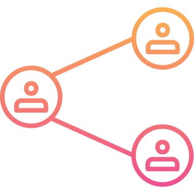 İnsanlar. Web simgesi basit illüstrasyon