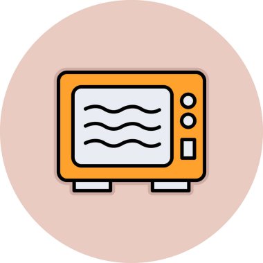 Modern bir simgenin vektör illüstrasyonu