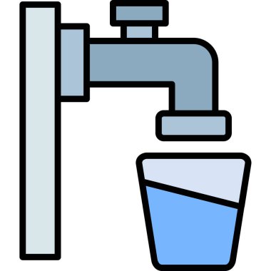 Su borusu. Basit resimleme