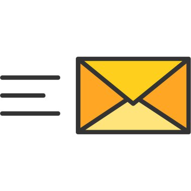 e- posta iletisi vektör illüstrasyonu