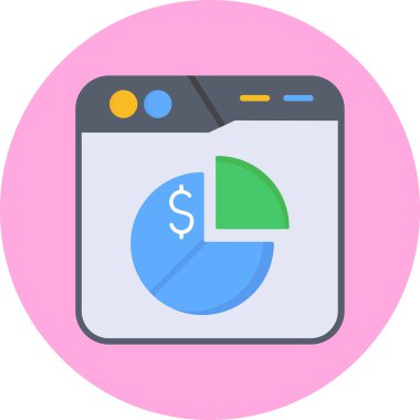 para düz ikon vektör illüstrasyonu