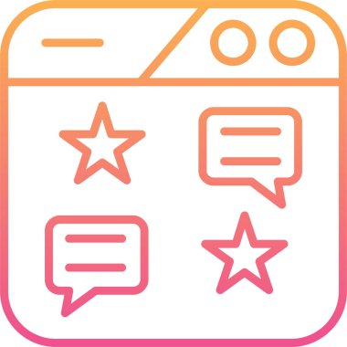 ileti simgesi, vektör illüstrasyonu