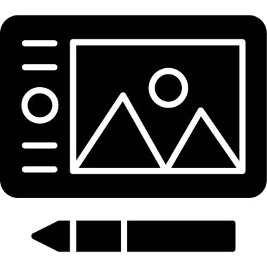 Kamera fotoğraf simge vektör çizim