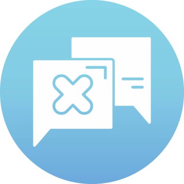 İleti silme simgesini ana hat biçiminde ekle