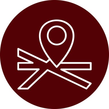 Kırmızı ve beyaz arkaplanın vektör çizimi