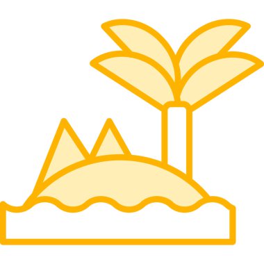 Çizgi film simgesinin vektör çizimi