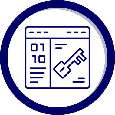 Web tasarım simgesi, vektör illüstrasyonu