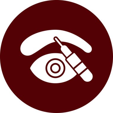 Bir cctv simgesinin vektör illüstrasyonu