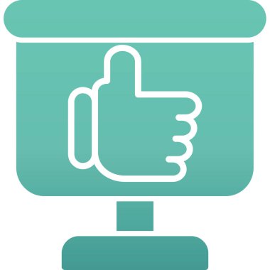 İkon gibi. Web vektör illüstrasyonu