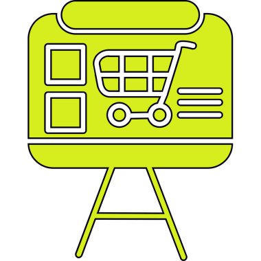 Gıda simgesinin vektör illüstrasyonu