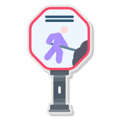 trafik sinyal vektörü simgesi