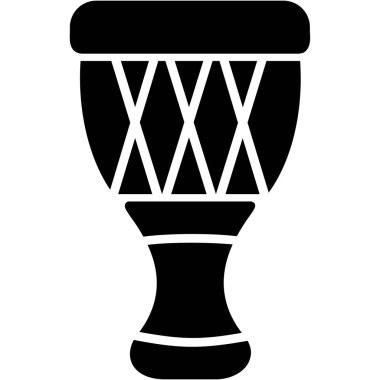 davul. Web simgesi basit illüstrasyon