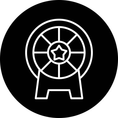 vektör hedef simgesi illüstrasyonu