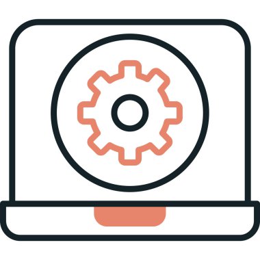 Web simgesi vektör illüstrasyonu