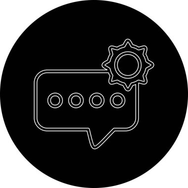 seo modern simgesinin vektör illüstrasyonu