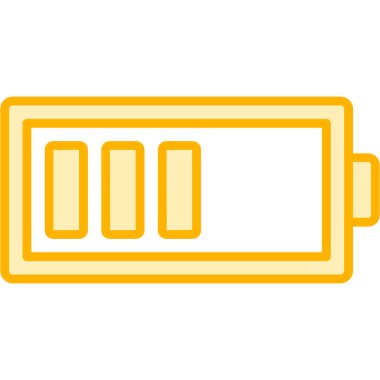 Pil. Web simgesi basit illüstrasyon